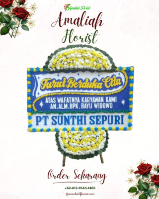 Papan Bunga Duka di Talo Kecil