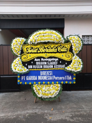 Papan Bunga Duka di Talo Kecil