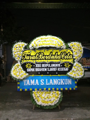 Papan Bunga Duka di Talo Kecil