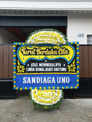 Papan Bunga Duka di Talo Kecil